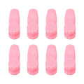 8PCS Hand Pressure Point Tool Plastic Hand Acupressure Clip for Between Thumb and Index Migraine Headache Relief Pink