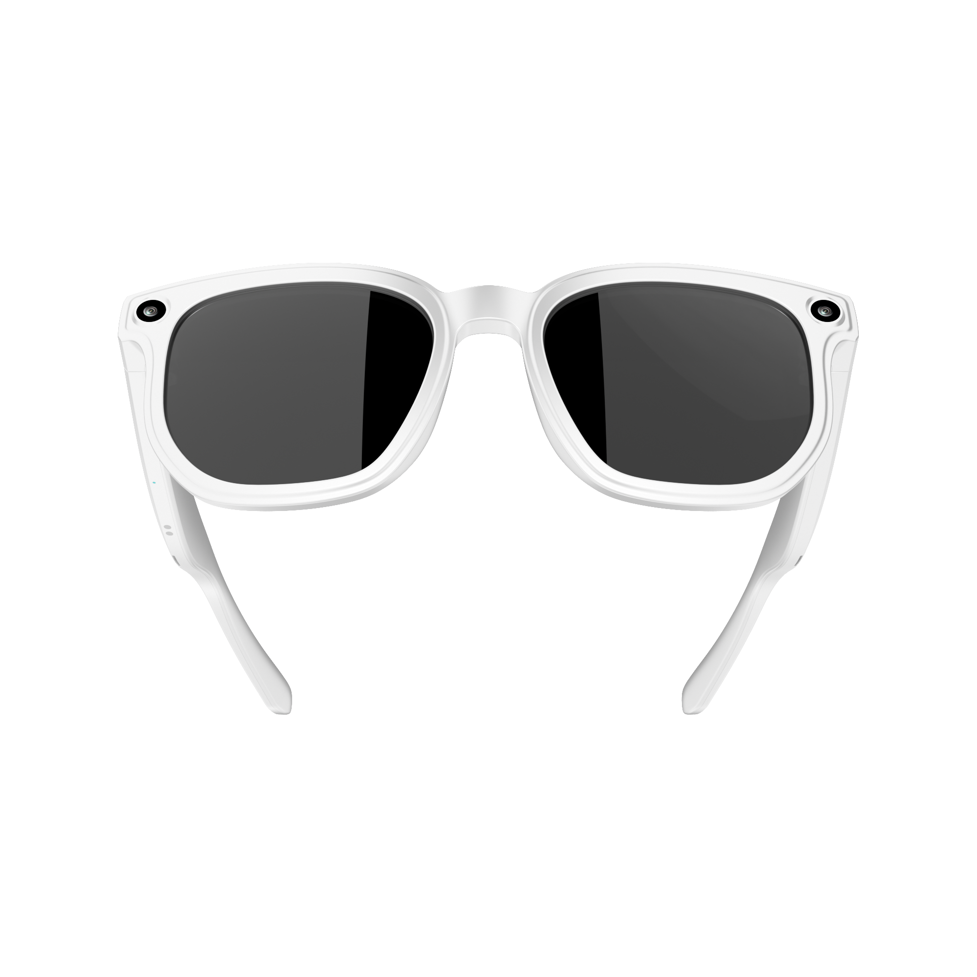 Dth03 AI Smart Sunglasses, UV400 Protection Bluetooth Call Audio Glasses，white