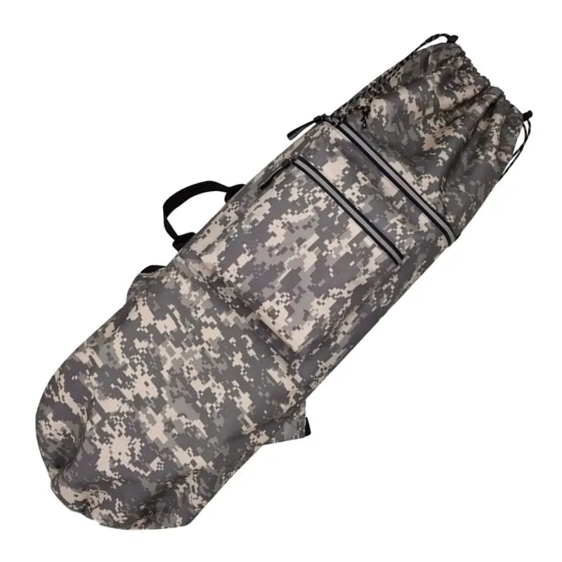 Skateboard Bag Longboards Carrying Case Double Shoulder Backpack Outdoor Travel - Black