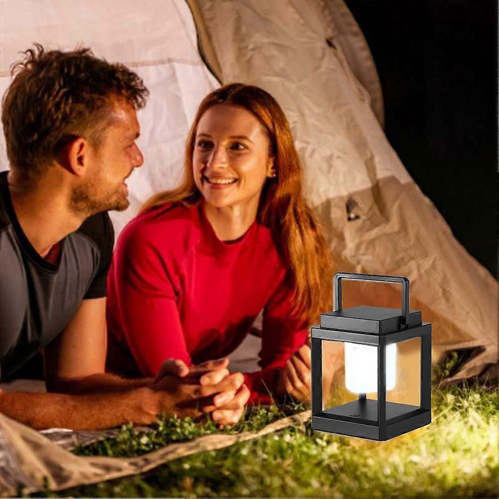 3000K Solar Light Outdoor USB Foldable Waterproof Camping Lantern Led Light Rechargeable Power Bank Portable Led Solar Lamp