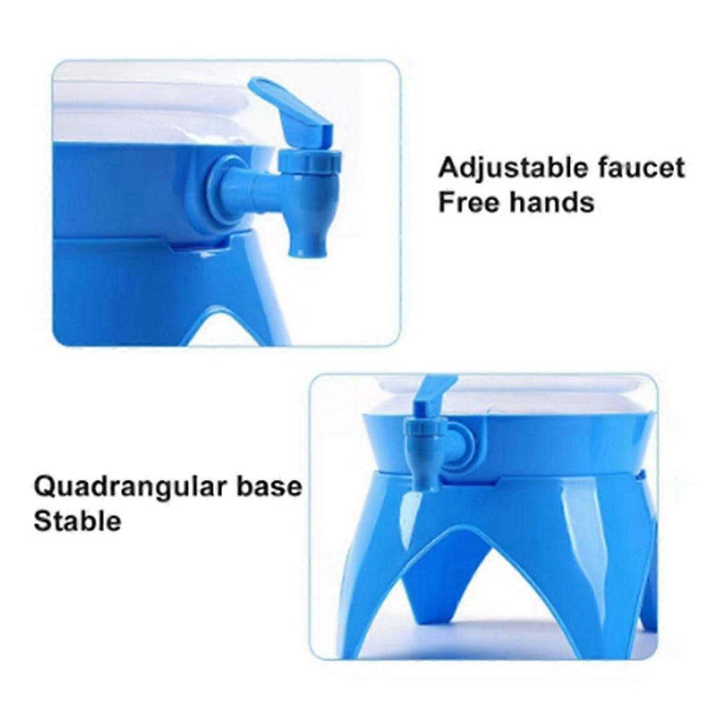 Outdoor Foldable Water Container Camping Folding Water Bucket 7.5L