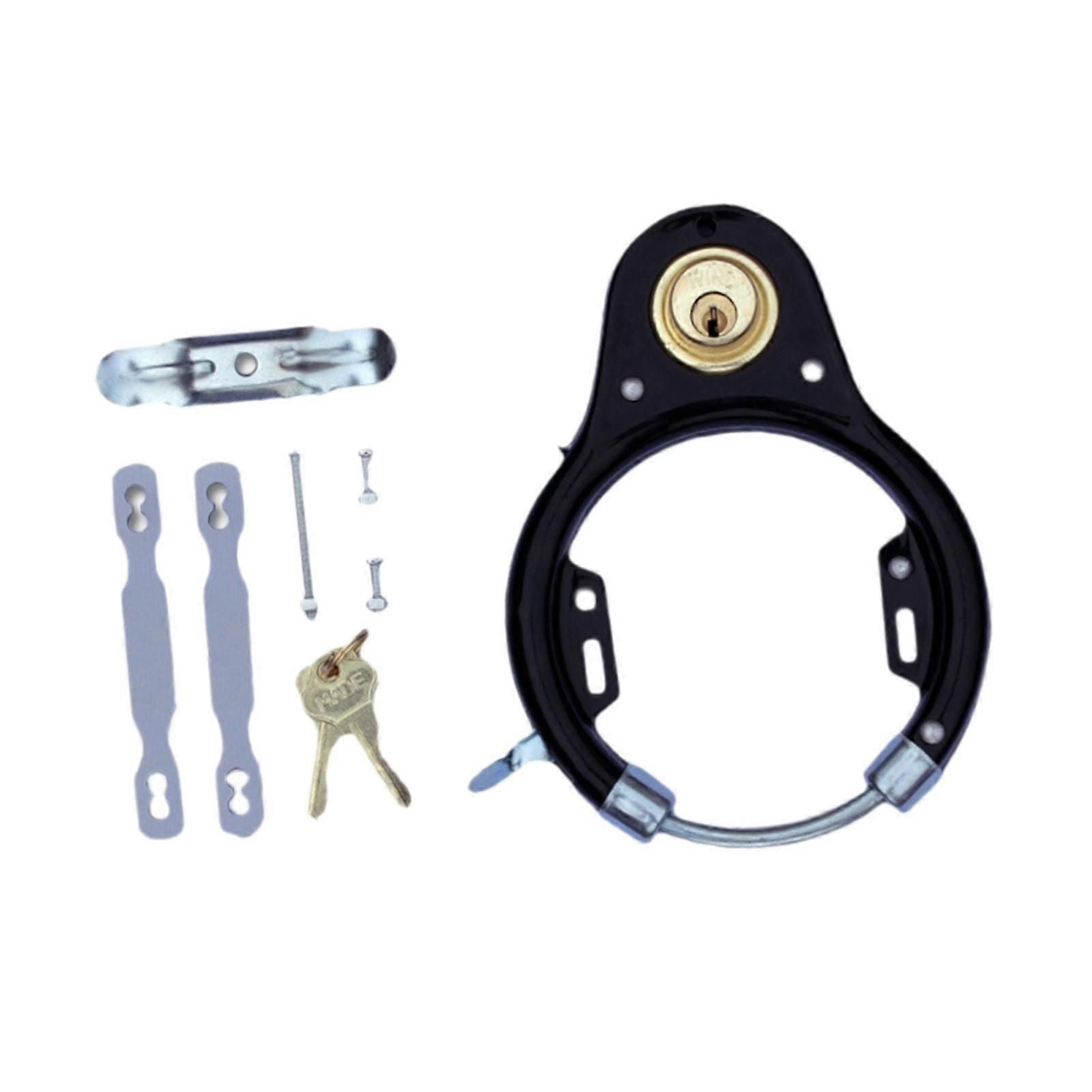 Portable Bicycle Lock Disc Brake Cycle Lock for Sports Equipment Bike