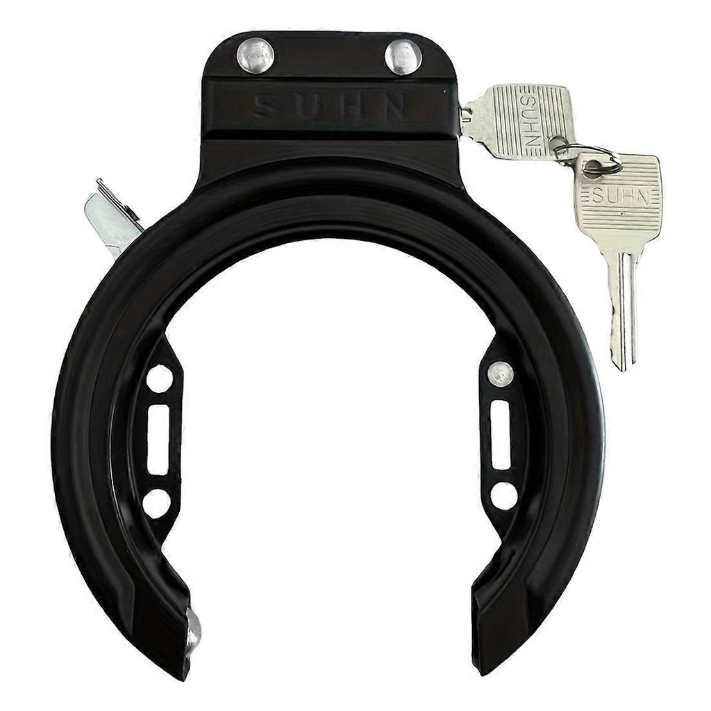 Outdoor Bicycle Horseshoe Lock - Fully Enclosed Steel Pipe Anti-Theft Lock with 2 Keys for Bicycles, Cycling and Gifts