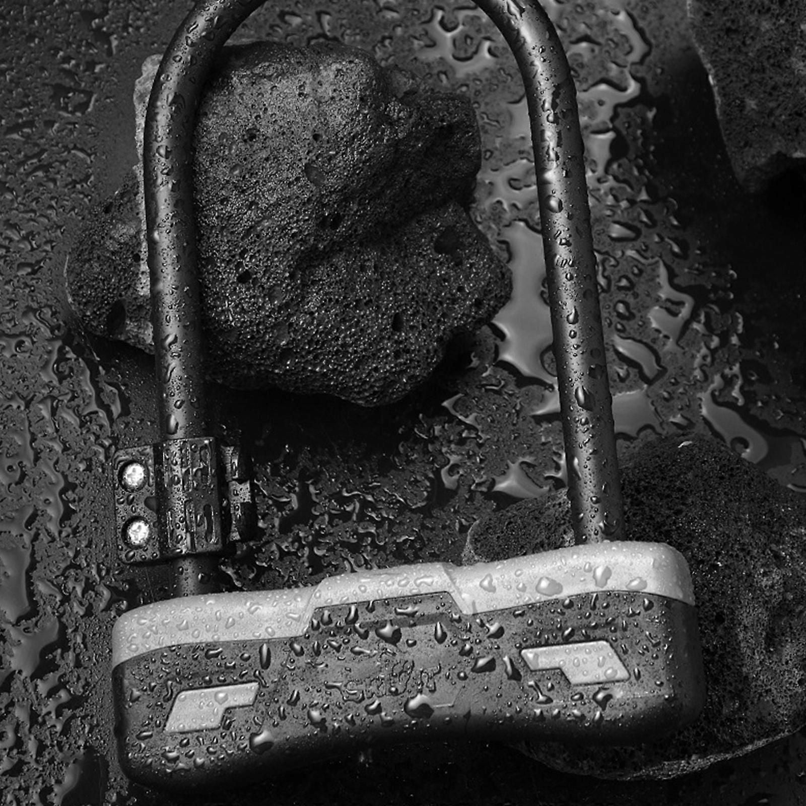 Durability Bike Lock Rusts Resistant Bicycles Lock Multifunction Key Lock for Various Cycling Enthusiasts -Orange