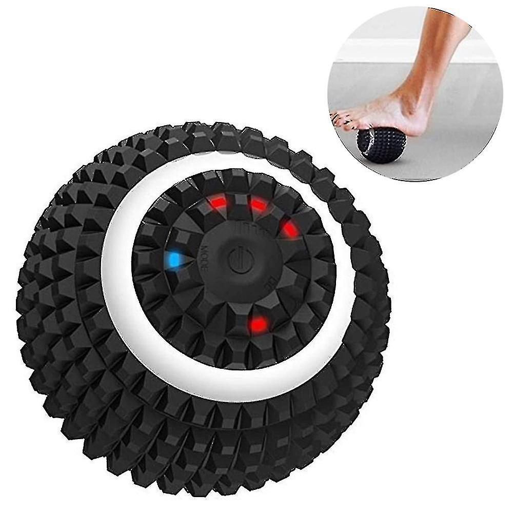 Massage Ball Electric Massage Ball Fascia Ball Self-massage Training - Silver