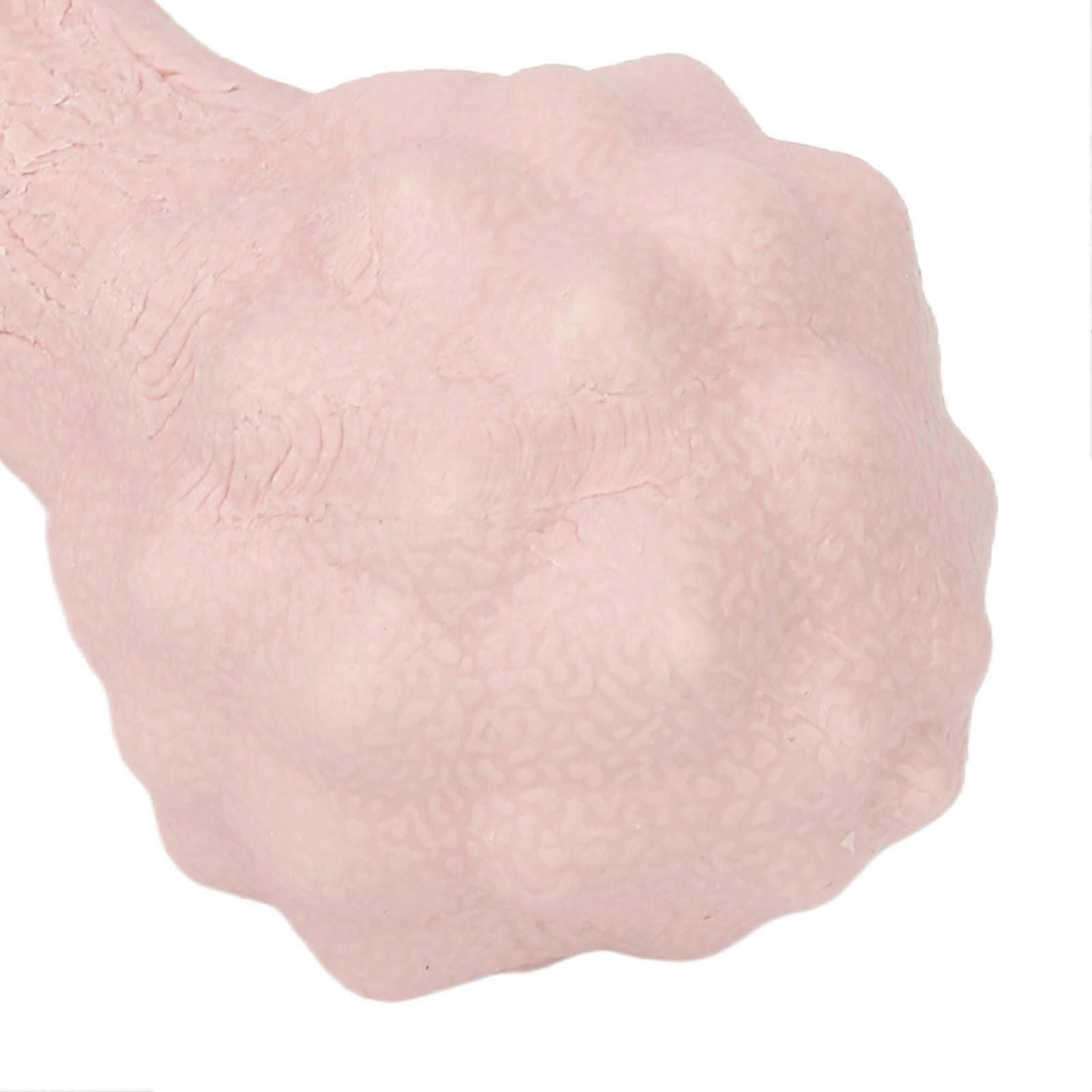 Peanut Massage Ball Multi Directional Massage Ergonomic Soft Double Lacrosse Massage Ball for Stress Reduction Pink
