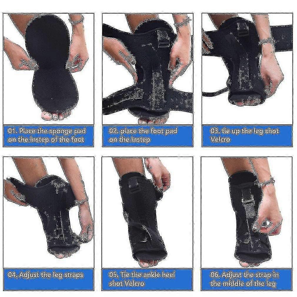 Foot Orthosis Plantar Fascia Release Splint Adjustable Back Foot Massage Ball For Men