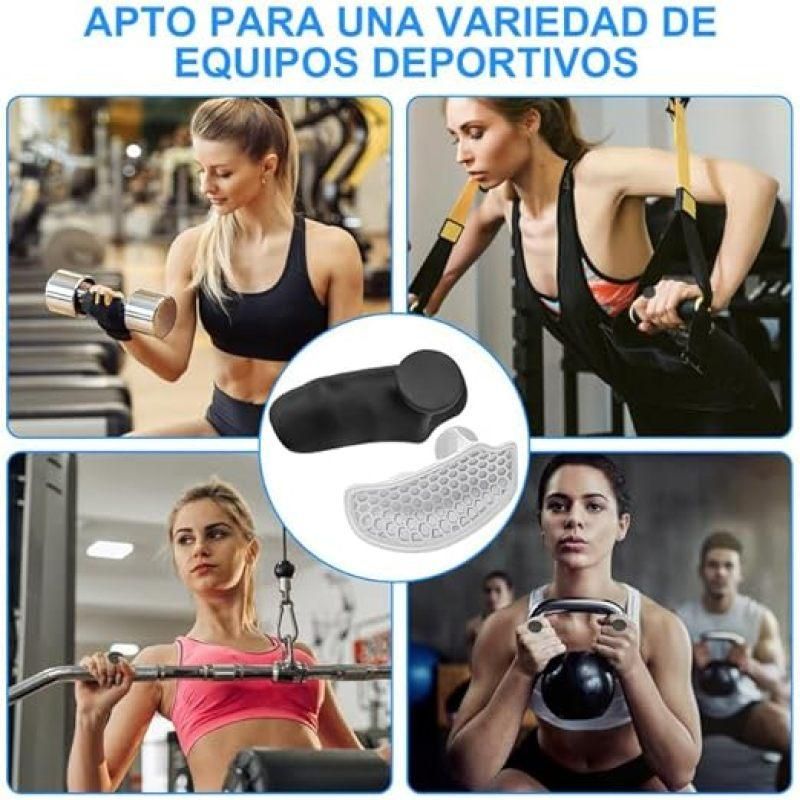 Grip Finger Exerciser Non-Slip Training Grip Fitness Weightlifting Gloves (2 Pairs) Black + Grey