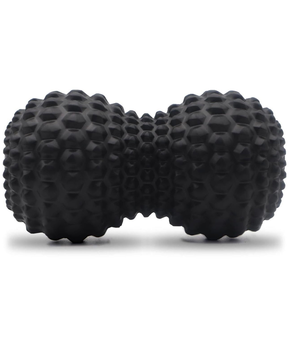 Peanut Massage Ball Double Lacrosse Roller For Deep Tissue Muscle And Myofascial Release - Blue