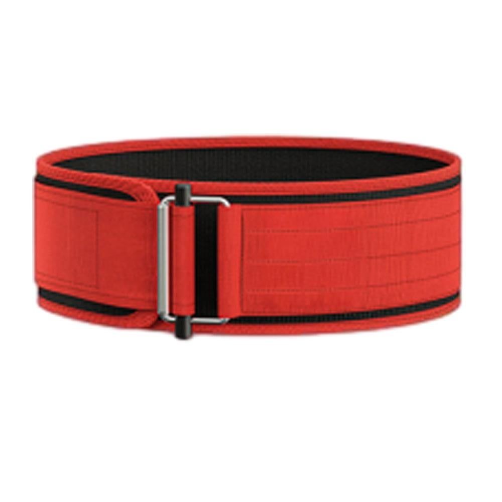 Weightlifting Belt Fitness Belt For Bodybuilding Powerlifting Cross Training -Red M