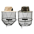 2 Pcs Anti Mosquito Hat for Fishing, Outdoor, Wide Brim Mesh Sun Hat (Assorted Colours)