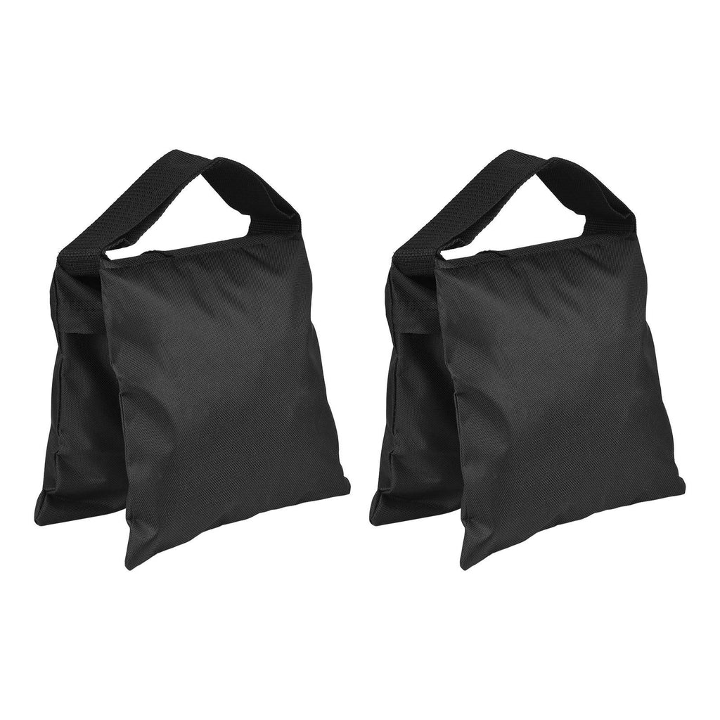 2 PCS Photography Weight Bags Counter-balance Sandbag for Studio Outdoor Video ing(Black,2 pcs)