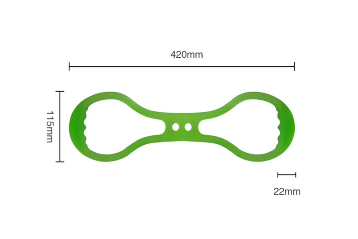 Booty Belt Resistance Workout Band For Women - Build,Tone,Sculpt The Glute Muscles Green