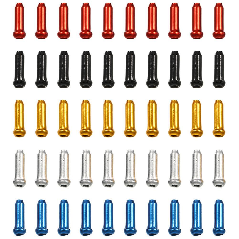 100pcs Brake Cable End Caps Brake Cable Tail Caps Bike Brake Cable End Covers Bike Accessories