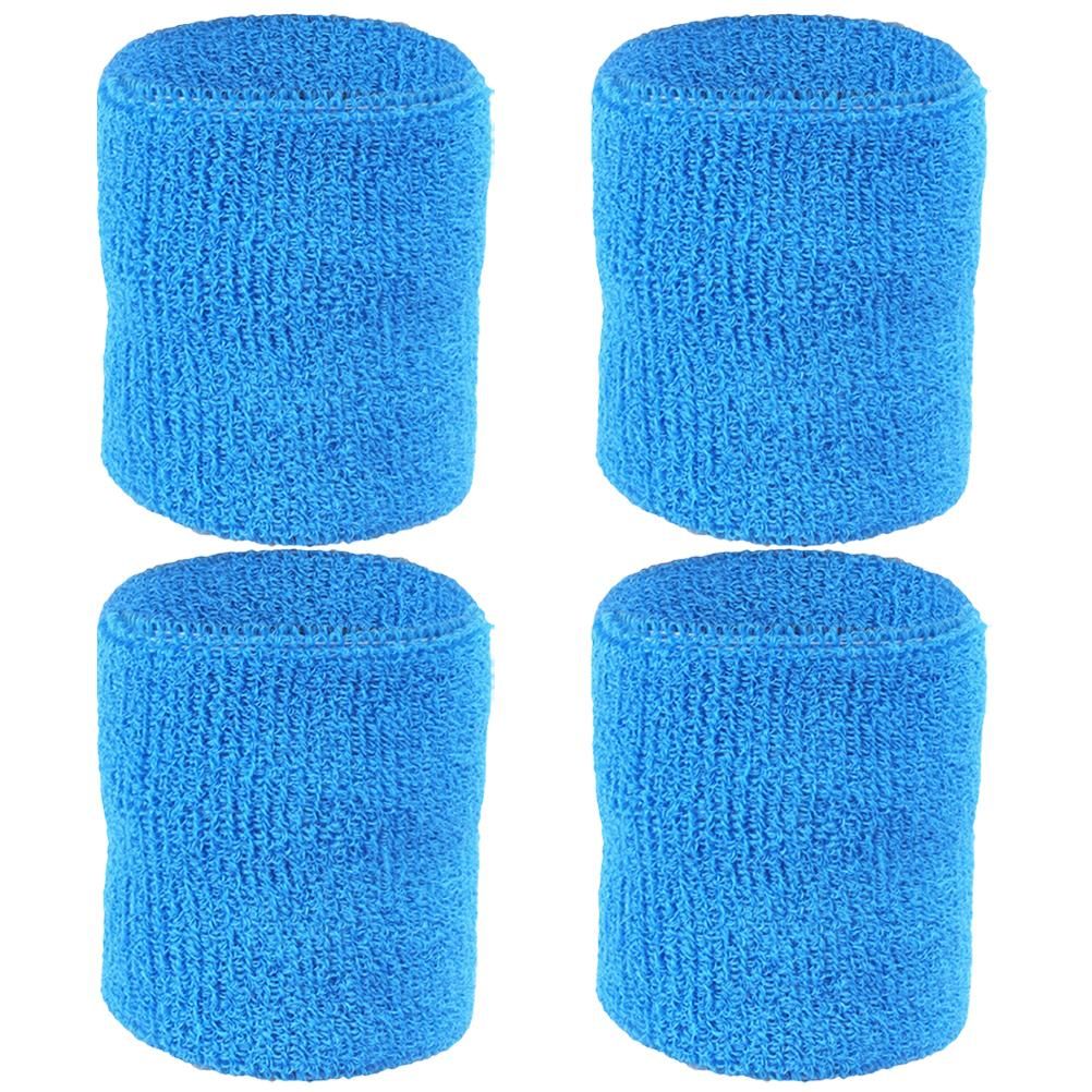 2 Pairs of Golf Wrist Sweatbands Wrist Sweatbands Protective Sports Wrist Guards