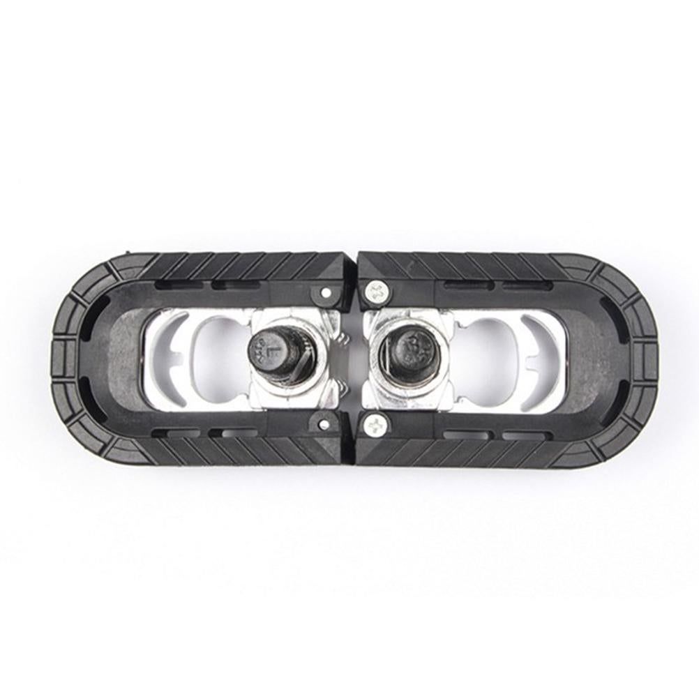 2Pcs Aluminum Alloy Pedal Universal Mountain Bike Pedal Collapsible Platform Flat Pedal for BMX MTB Bike