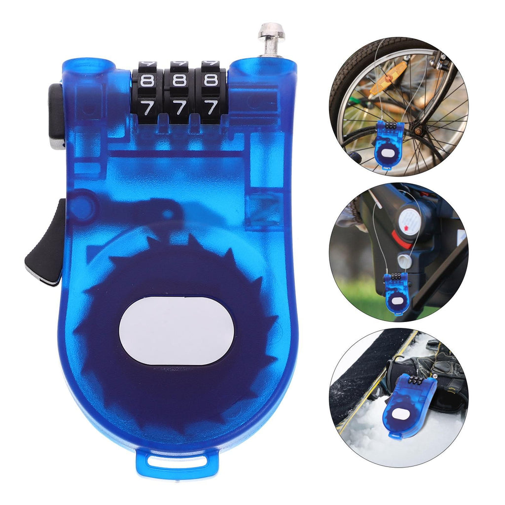Snowboard Lock Secure Inside Board Lock Scooter Lock for Snowboard Keeping