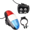 Bicycle Horn, 4-Sound Electronic Bike Horn with Tail Light Pol Siren Flasight