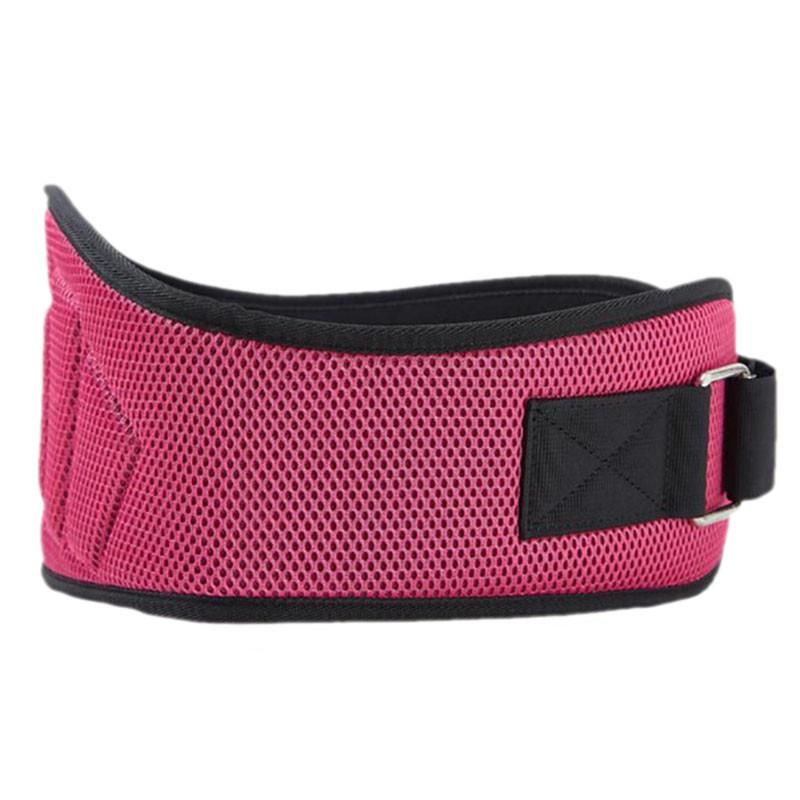 Weightlifting Belt for Men and Women Gray Adjustable Gym Training Powerlifting Back Support Belt Gray S