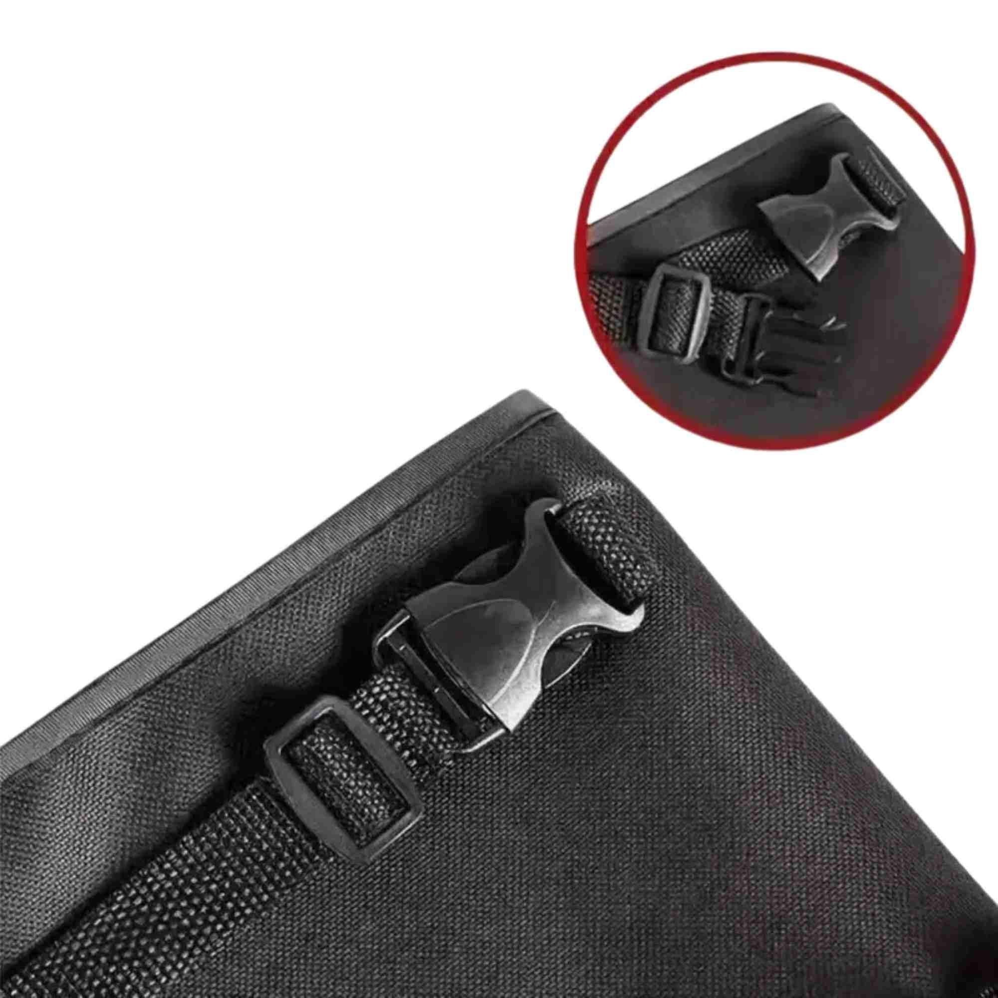 Bicycle Hanging Bag Front Handlebar Organizer Placement Bag For Bike Storage - Black Cat