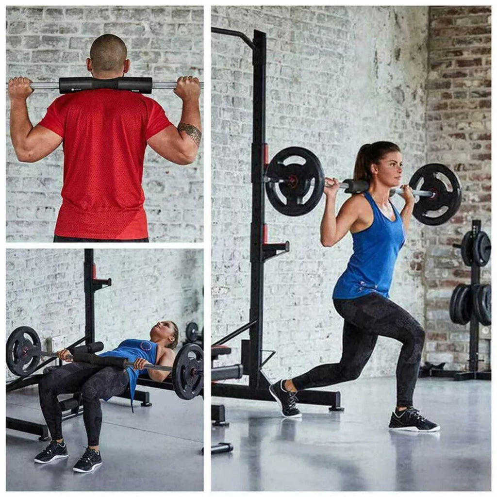 Barbell Squat Pad Neck Shoulder Protective Pad Great for Squats Lunge Hip Thrust - Red