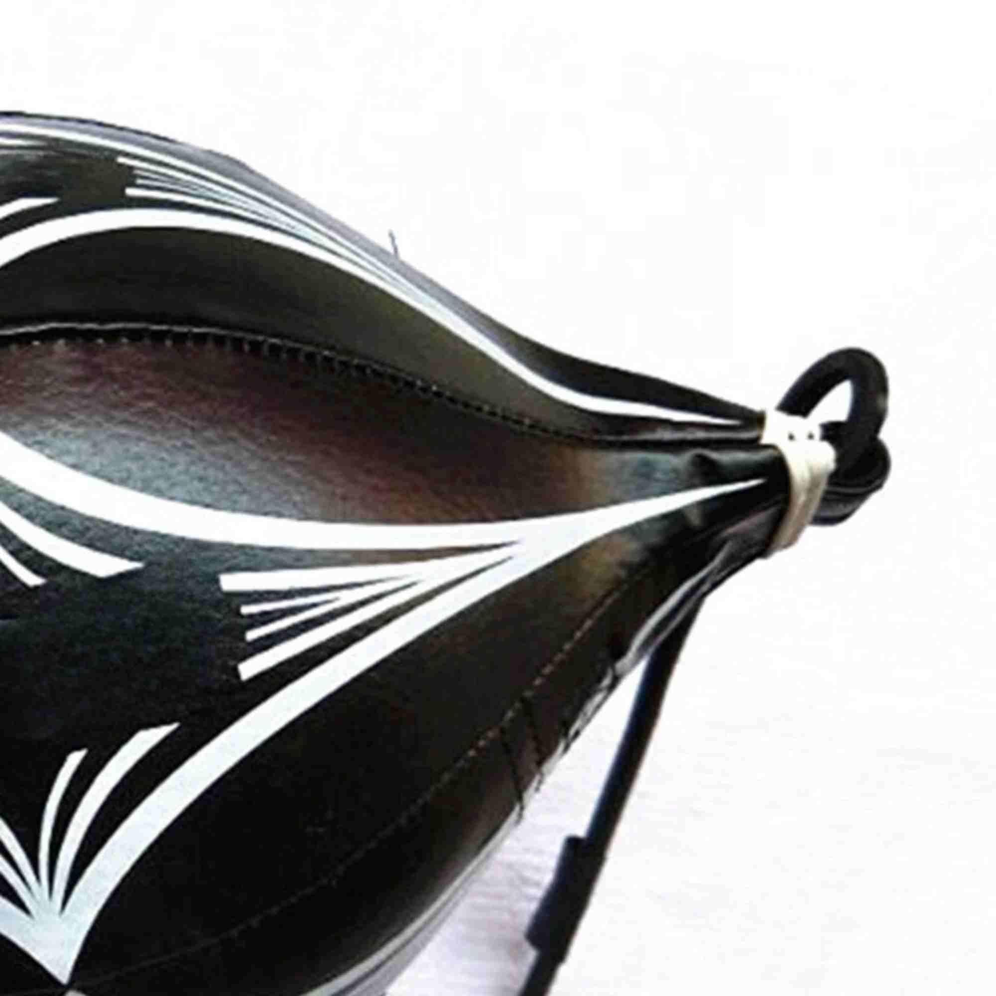 Floor To Kick Bag End Boxing Speed Training Ball Ceiling Punch - Black