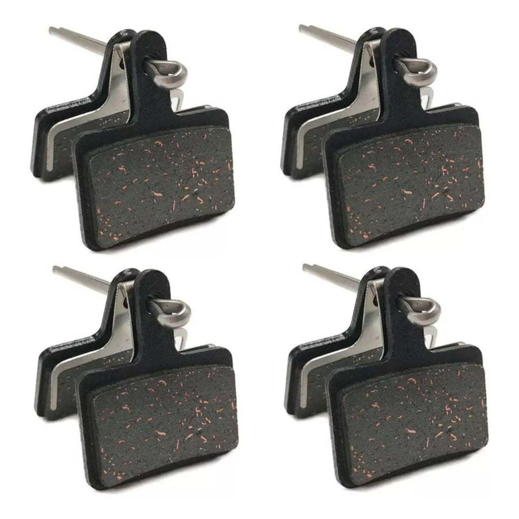 4 Pairs Mountain Bike Bicycle Disc Brake Pads For Shimano Hydraulic Mechanical