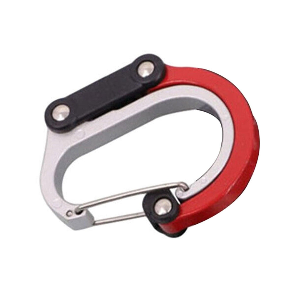 Travel Carabiner Clip Rotating Buckle Fastener for Luggage - Blue