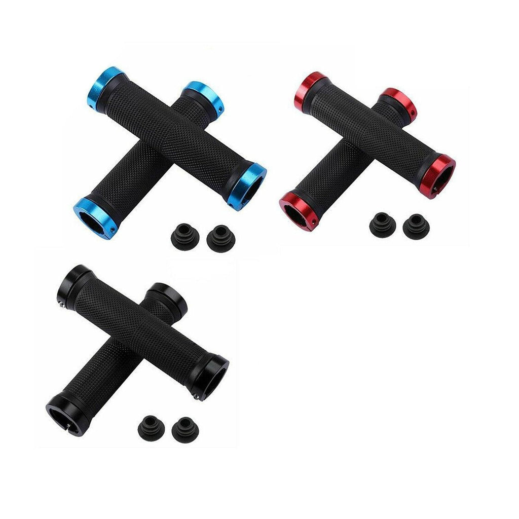 Non-slip Bike Bicycle Handlebar Grips Cycling 130mm - Black