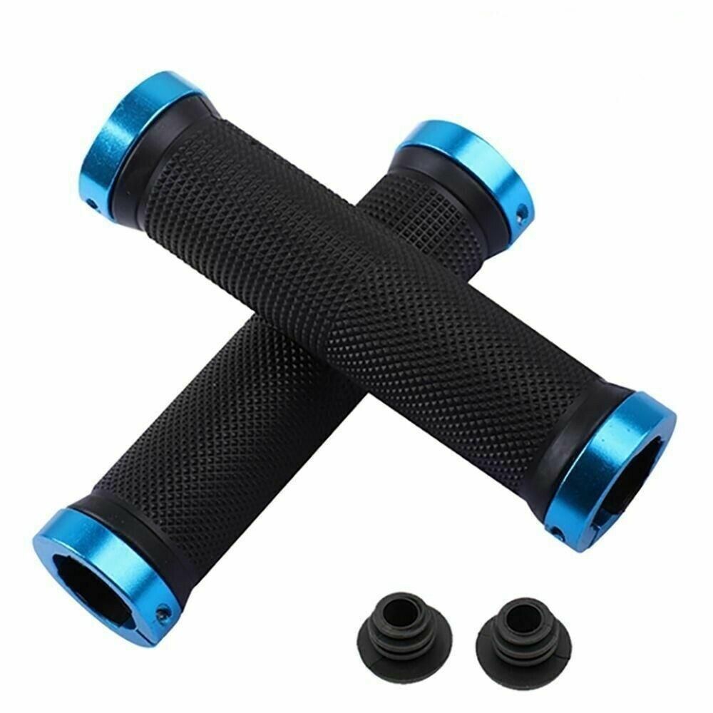 Non-slip Bike Bicycle Handlebar Grips Cycling 130mm - Red