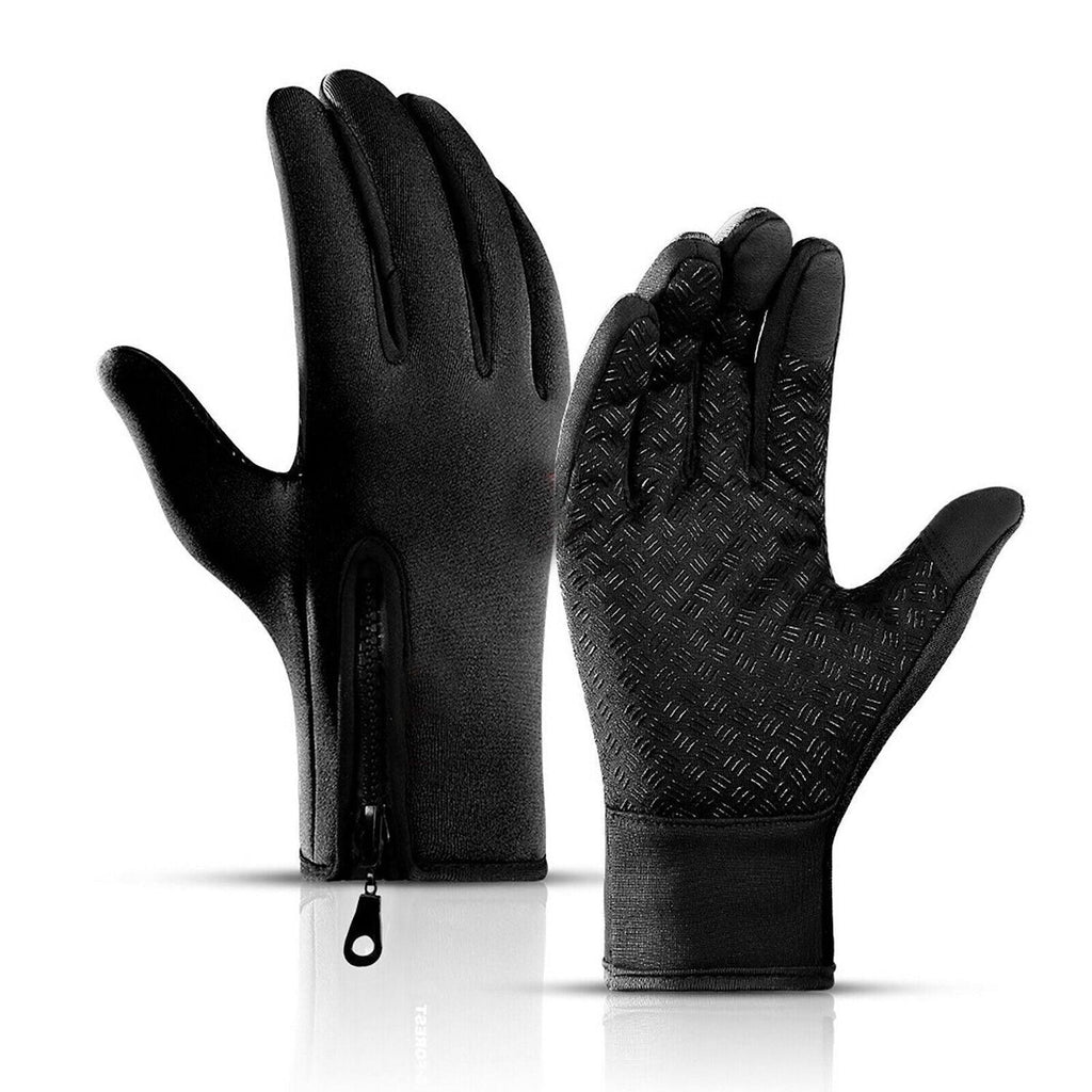 Touch Screen Snow Cycling Hand Gloves - Blue S