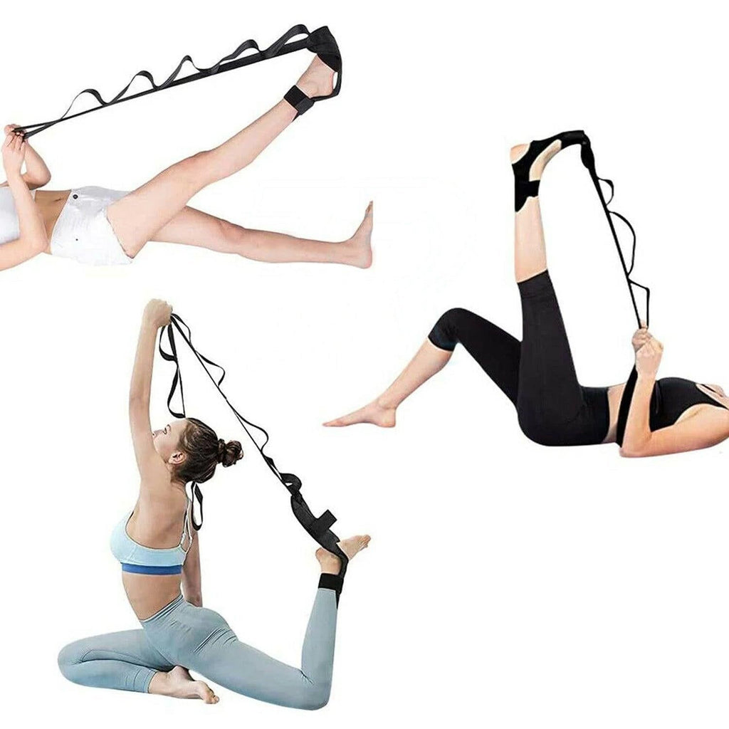 Home Yoga and Pillates Ligament Belt Band Strap