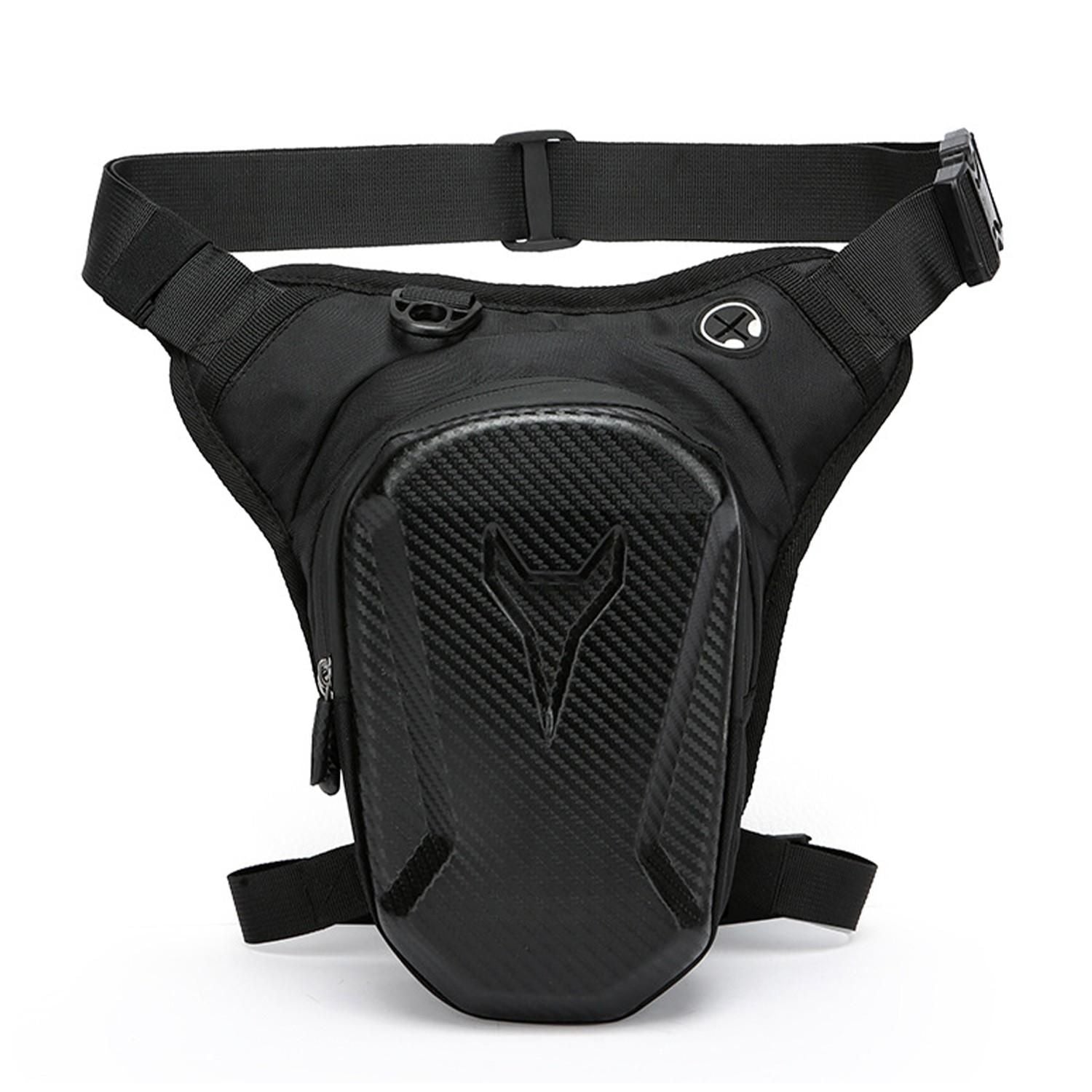 Motorcycle Leg Bag with Detachable Leg Strap, Cycling Crossbody Bag, Suitable for Cycling, Camping, Outdoor Travel
