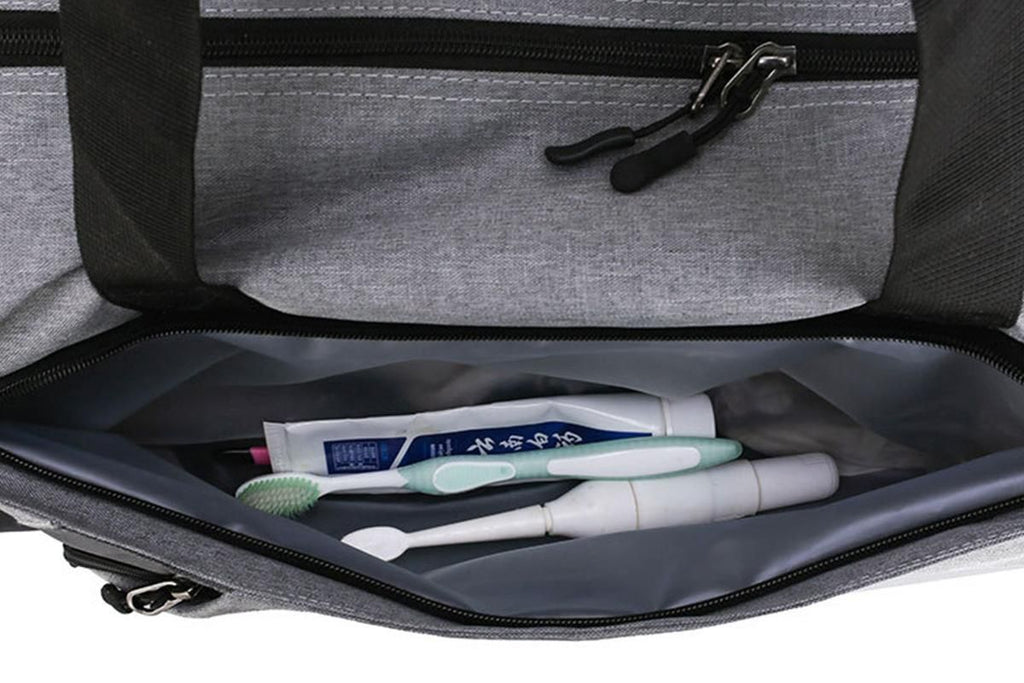 Gym Duffel Bag Travel Bag Water-Resistant Fitness Shoes Compartment Bag