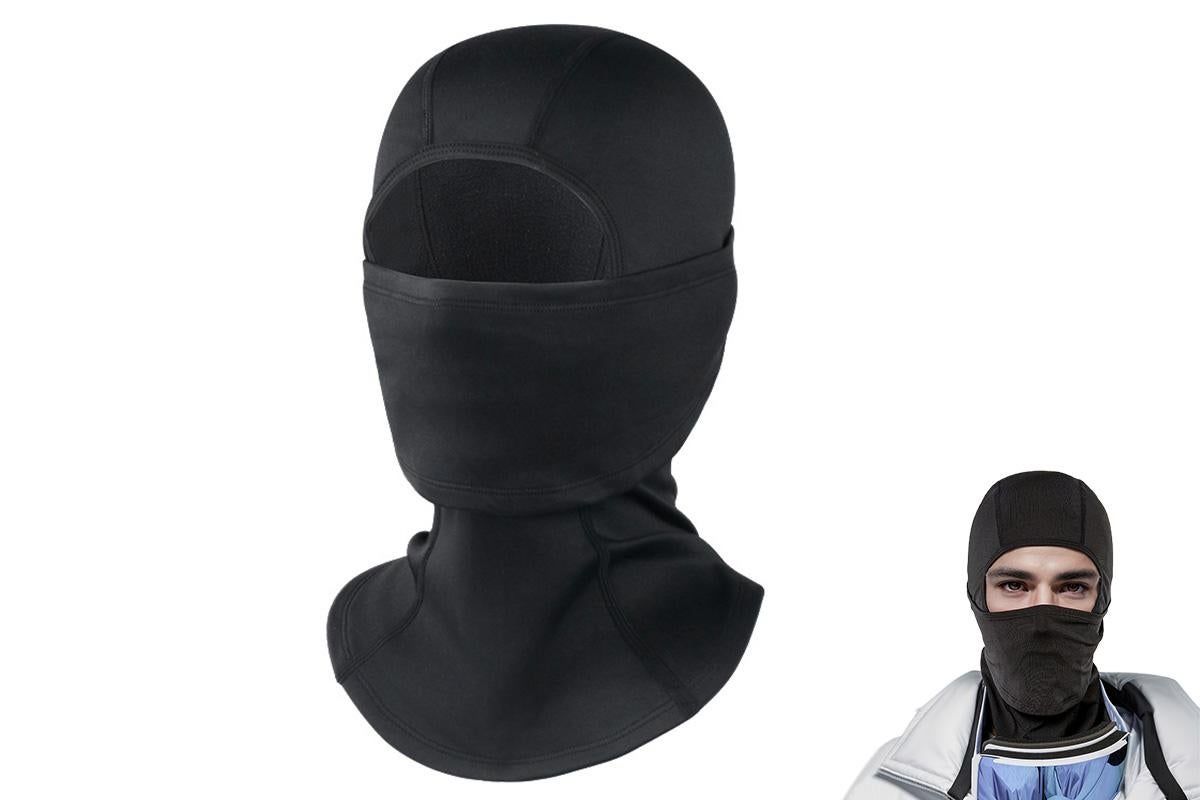 Windproof Thermal Face Mask Headgear for Outdoor Sports - Sakura Pink