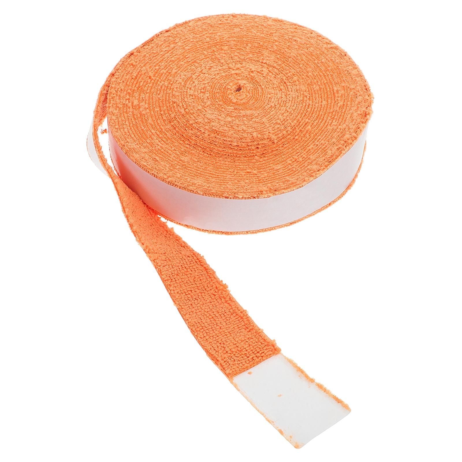 1 Roll Tennis Racket Grip Tape Fiber Towel Grip Tape for Tennis Badminton Rackets Multi-Functional Anti-Slip Sweat Absorbent Overgrip for Sports Enthusiasts