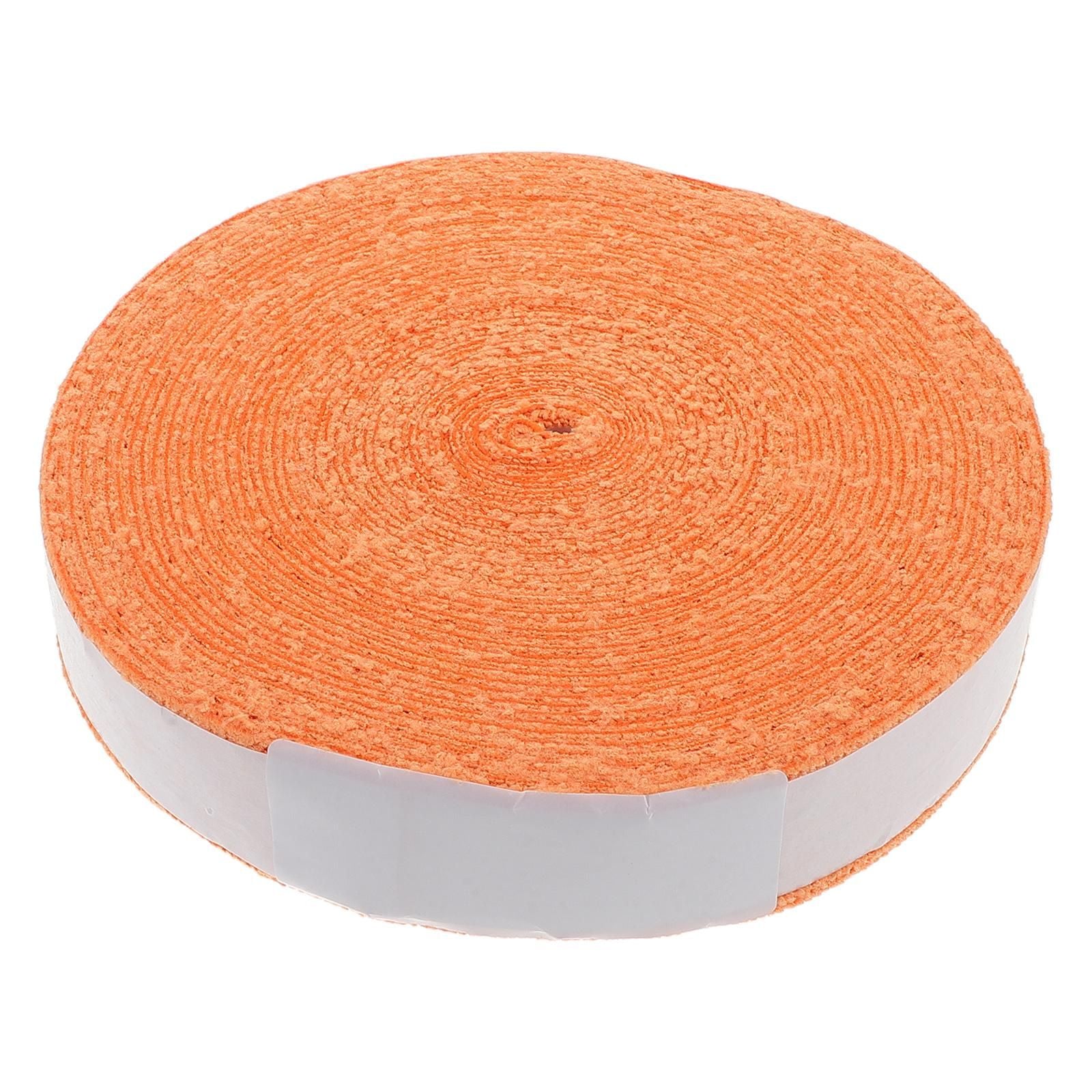 1 Roll Tennis Racket Grip Tape Fiber Towel Grip Tape for Tennis Badminton Rackets Multi-Functional Anti-Slip Sweat Absorbent Overgrip for Sports Enthusiasts