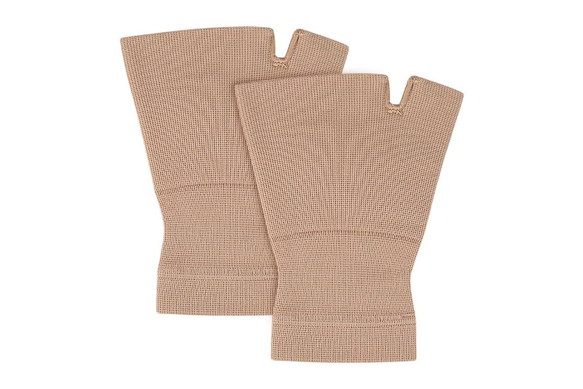 1Pair Wrist Brace Glove Sport Wrist Support for Fitness Weightlifting Skin Tone - S