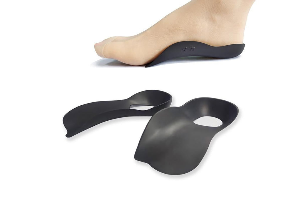 2 Pairs Plantar Fasciitis Feet Insoles Arch Supports Orthotics Inserts Flat Foot Orthopaedic Insoles(Size M)