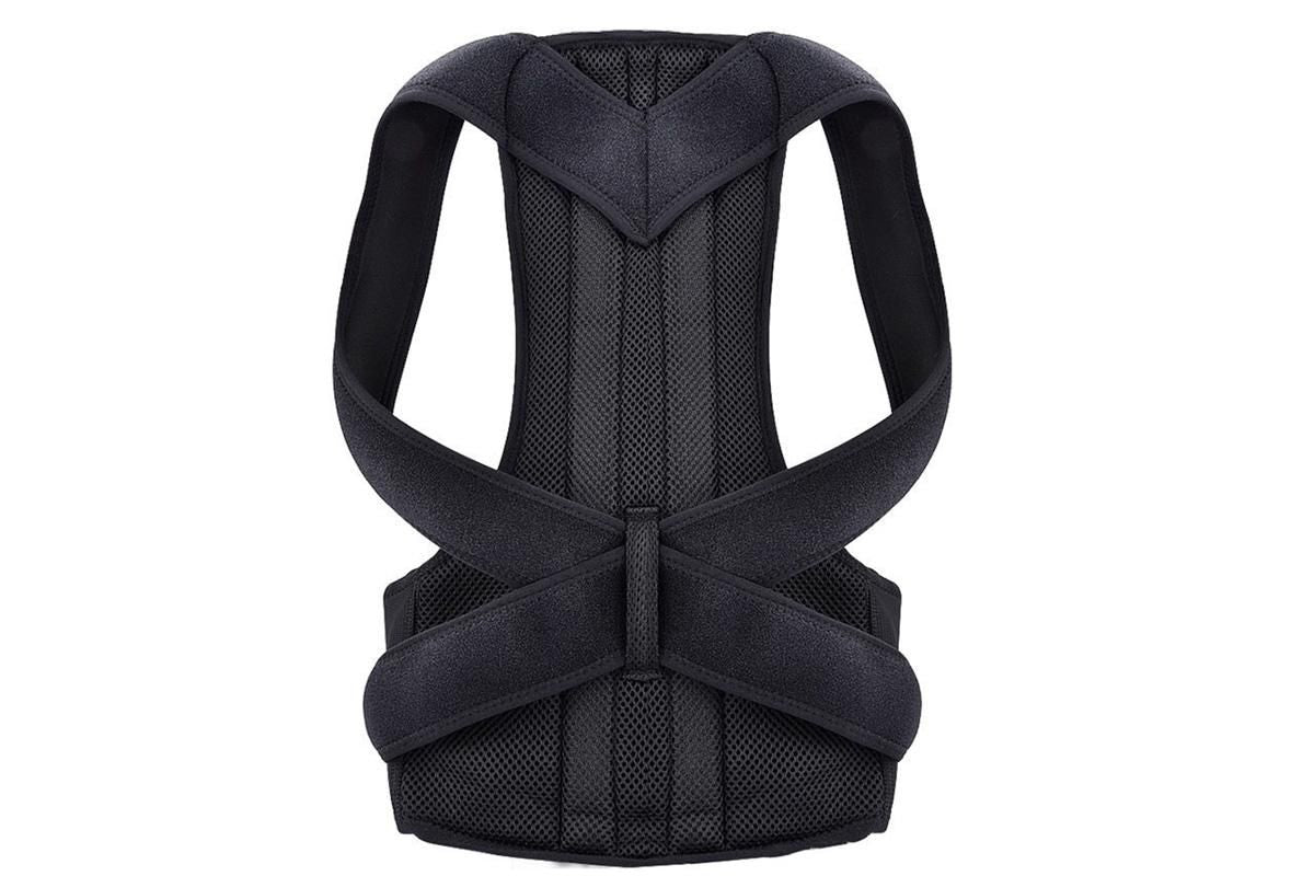 Adjustable Posture Corrector Full Back Shoulder Support Brace for Adults - 3XL