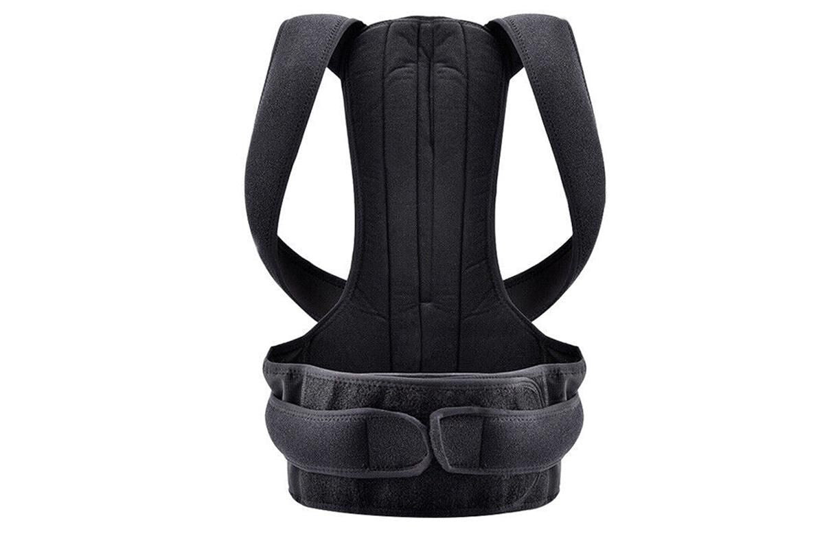 Adjustable Posture Corrector Full Back Shoulder Support Brace for Adults - XXL