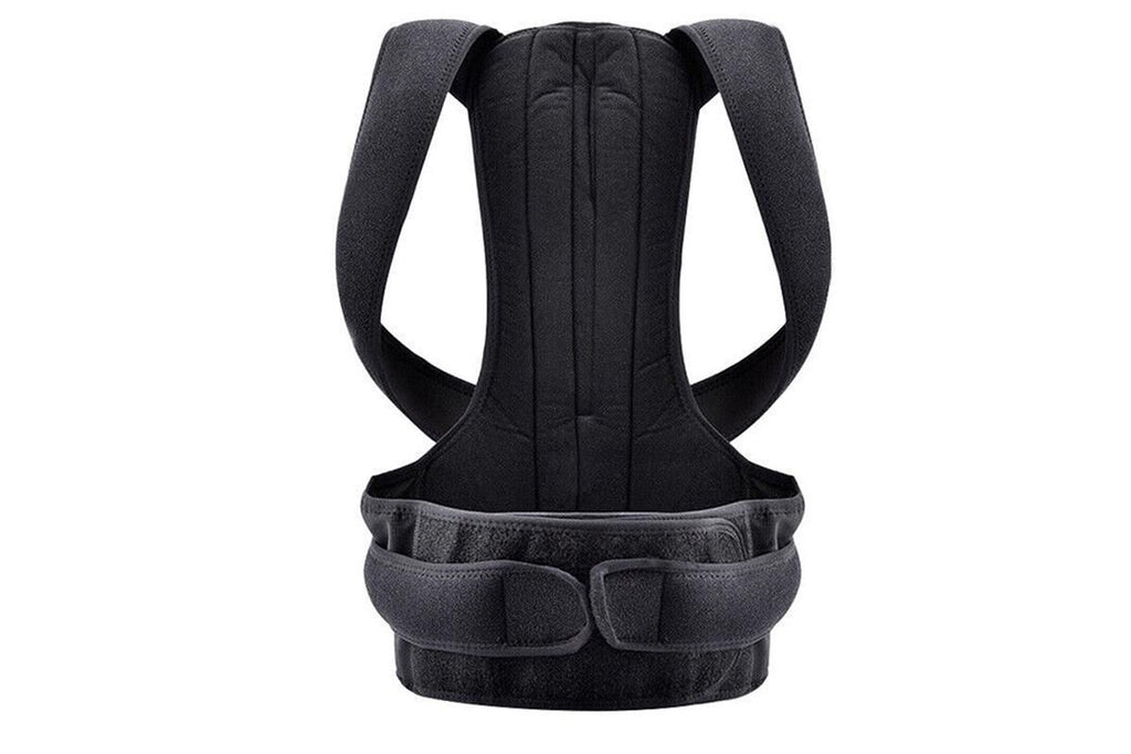 Adjustable Posture Corrector Full Back Shoulder Support Brace for Adults - XL