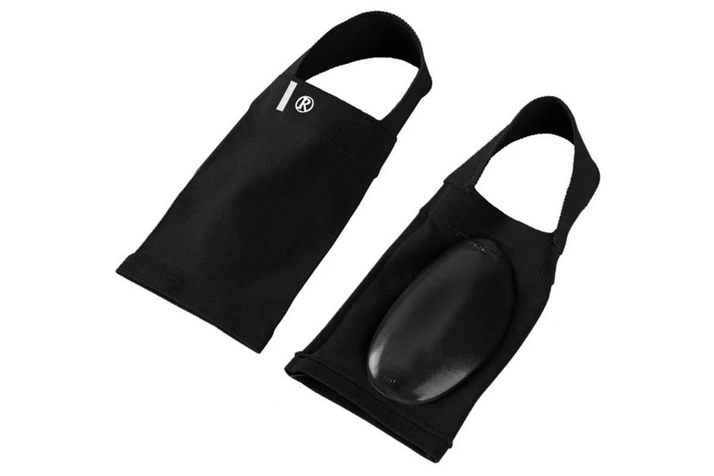 Arch Support Soft Pad Brace Sleeve Ankle Foot Wrap For Feet Flat - Black