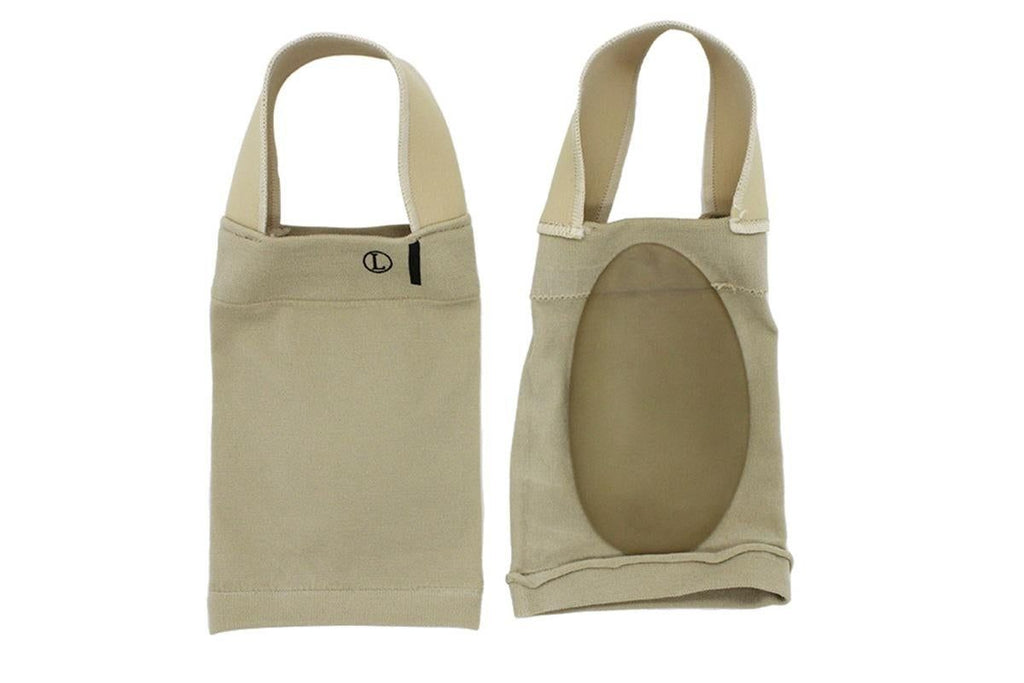 Arch Support Soft Pad Brace Sleeve Ankle Foot Wrap For Feet Flat - Khaki