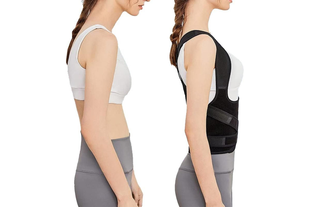 Back Brace Posture Corrector for Women and Men Back Straightener Scoliosis and Hunchback Correction -S