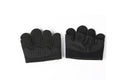 Breathable Workout Gloves Silicone Grip Half-Finger Gym Gloves for Weightlifting & Yoga - Black & M
