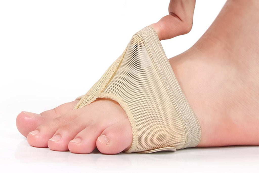 Foot Thongs Toe Undies Forefoot Shoes Ballet Dance Paws Pad Cover Half Lyrical - S