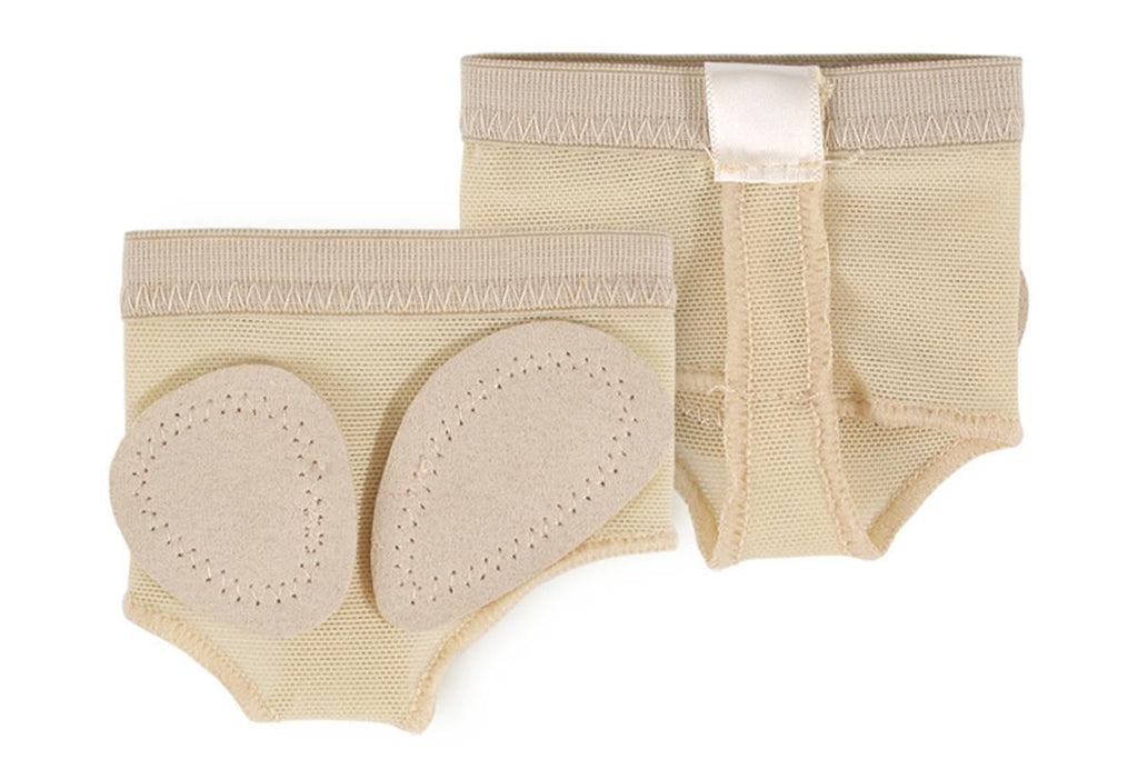 Foot Thongs Toe Undies Forefoot Shoes Ballet Dance Paws Pad Cover Half Lyrical - L