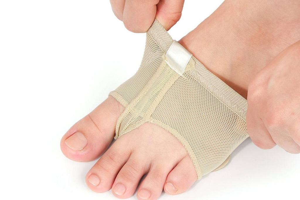 Foot Thongs Toe Undies Forefoot Shoes Ballet Dance Paws Pad Cover Half Lyrical - XL