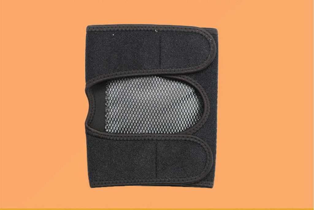 Heated Elbow Brace Adjustable Heating Elbow Wrap Pad With 3 Level Temperature Setting Hot Therapy for Tendonitis - Black